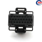 24pin auto waterproof electric plastic wire harness connector Engine wave box gearbox computer board plug 4-1437287-5/6