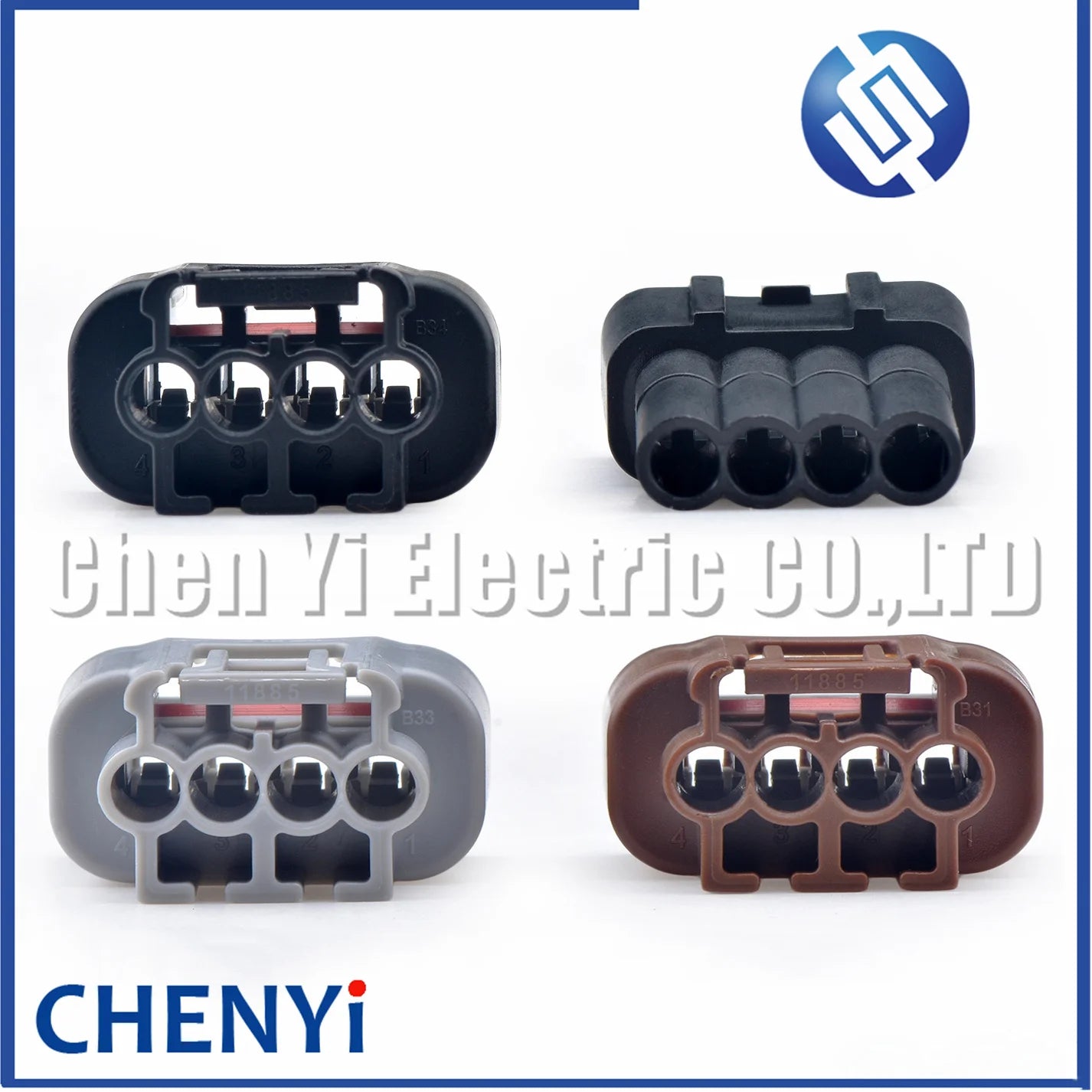 4 Pin Automotive waterproof connector Ignition Coil Wire harness plug 7283-7449-30 90980-11885 For Toyota Camry Corolla Rav4