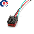 4 Pin Unsealed Female Automotive connectors Window regulator switch plug Wiring Harness 6-1419169-8 for Ford Focus