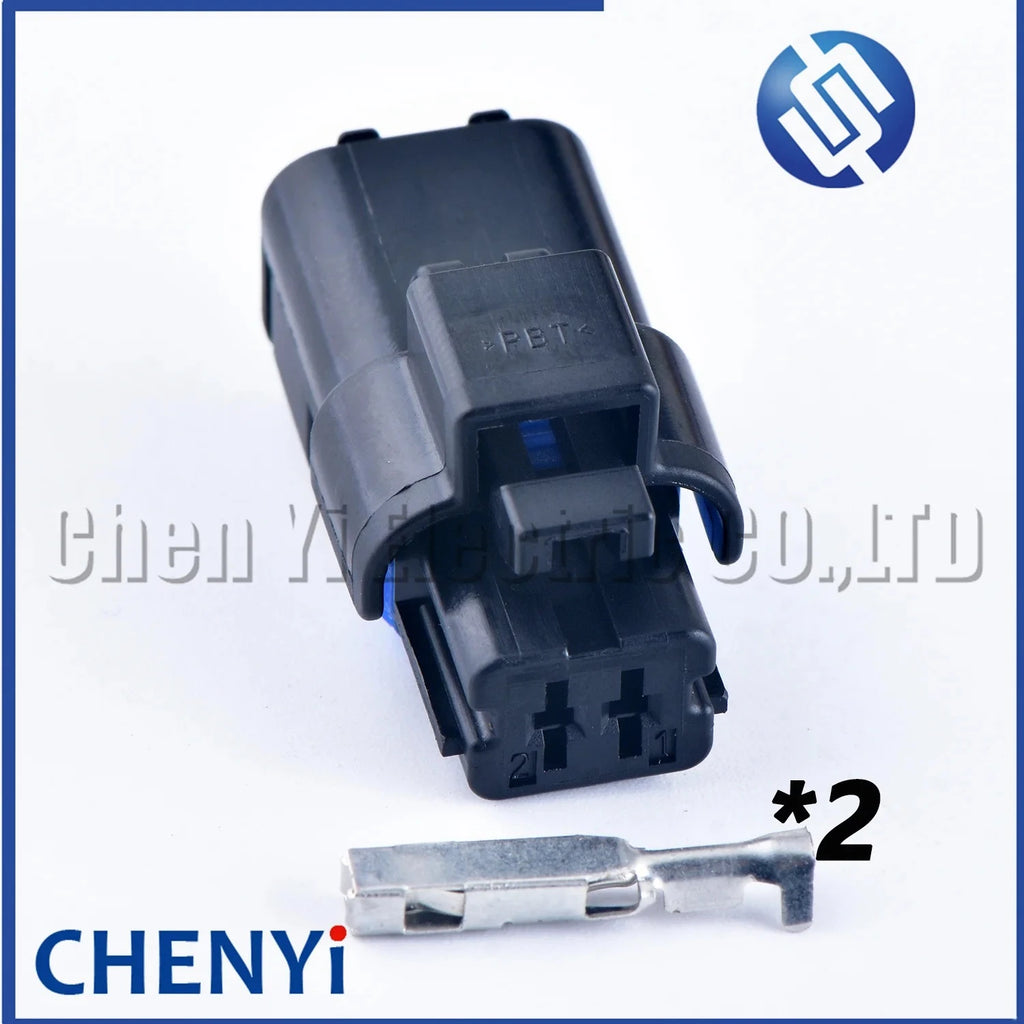 2 Pin auto waterproof connector Water temp sensor headlight Solenoid valve plug 211PC022S0149 10820158 for Peugeot Citroen