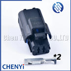 2 Pin auto waterproof connector Water temp sensor headlight Solenoid valve plug 211PC022S0149 10820158 for Peugeot Citroen