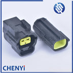 5 sets 2 pin way male or female waterproof wire connector auto electrical plug conector 174354-2 174352-2