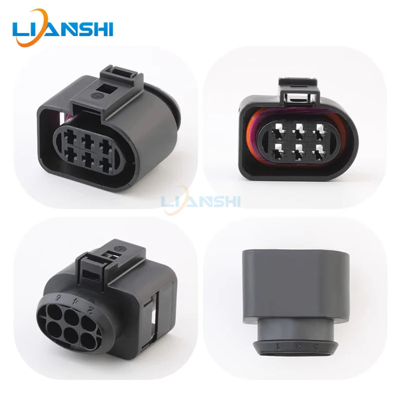 1J0973833/1J0973733 Suitable for the 6p wiring harness of the rear taillight plug of the oxygen sensor in Volkswagen and Audi ve