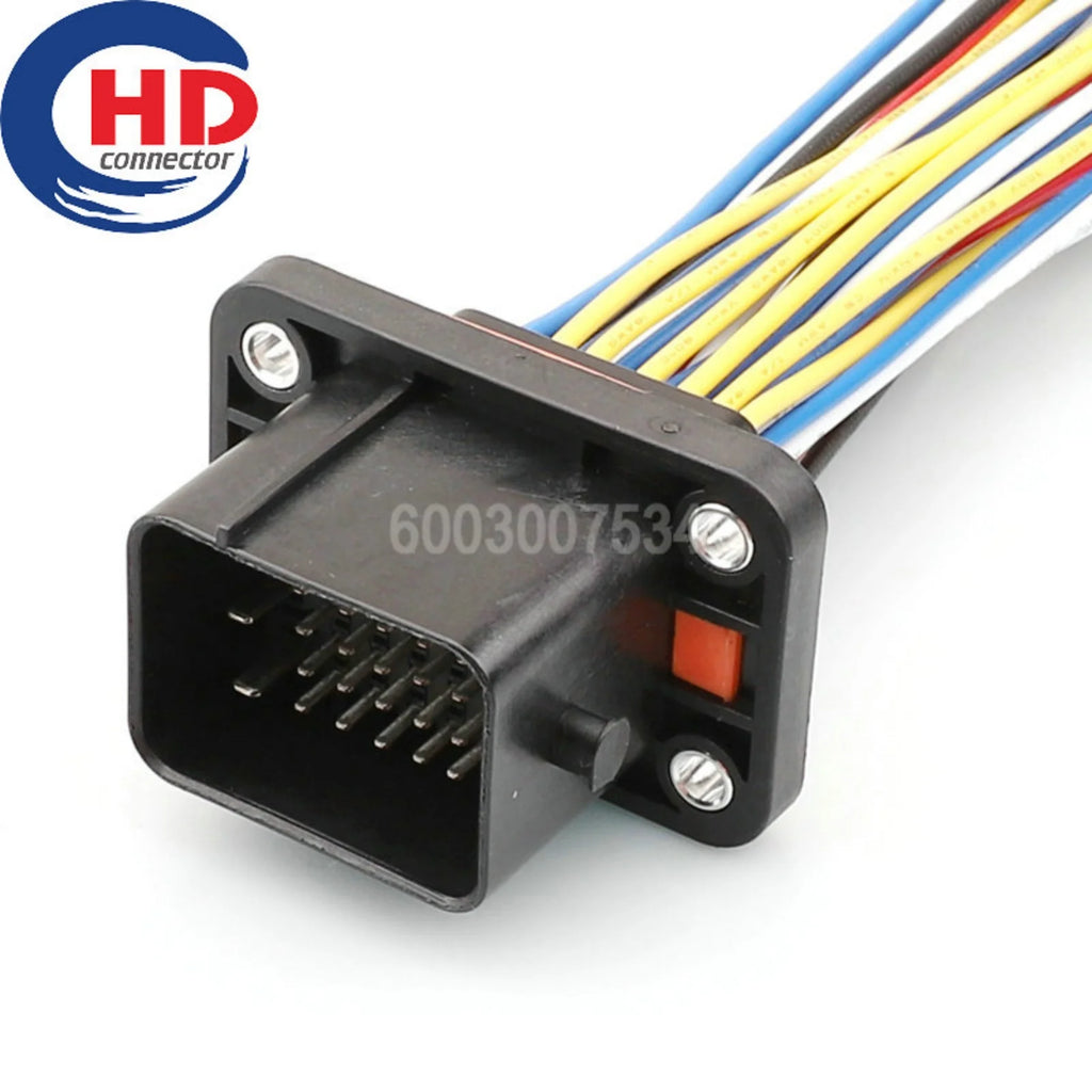 33 Pin Connector Waterproof Series Male Female Connector Cable Plug Motorcycle Electrical Harnesses Wiring Harness 1332800MB