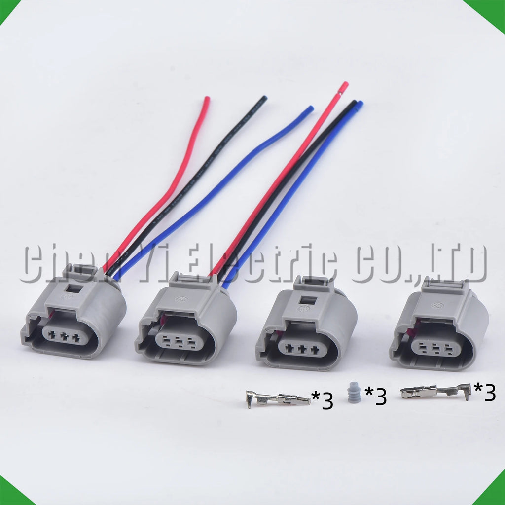 3-Pin Connector Connector knock camshaft position sensor crankshaft position sensor