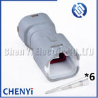 6 Pin waterproof Car camera connector Car Door Handle Plug MG614130-4 MG644483-4 7123-1865-40 For HYUNDAI KIA Land Rover Volvo