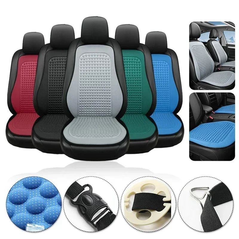 Summer Cooling Seat Cushion Breathable Car Seat Covers Bump Massage Automobiles Seat Cover Universal Seat Protector Pad Amagi