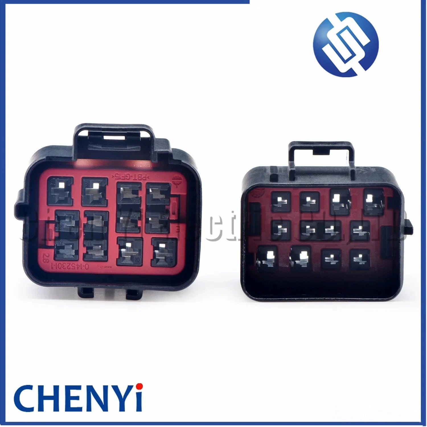 12 Pin Auto waterproof connector parking sensor Headlight assembly harness plug 145229-1 1452303-1 For Ford Volvo Cadillac Jeep