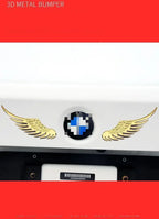 Car Decorative Wings, Three-dimensional Angel Wings Tail Stickers Metal Car Logo Personalized Decorative Car Stickers Amagi