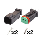 DT06-2S-E005 DT04-2P-E005 is suitable for the daytime running light spotlight plug on the rear cover of excavators