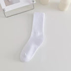 Autumn Winter Thicken Warm Wool Cashmere Thermal Long Crew Stockings Women Home Sleeping Solid Color Women Hot Tubing Socks Amag