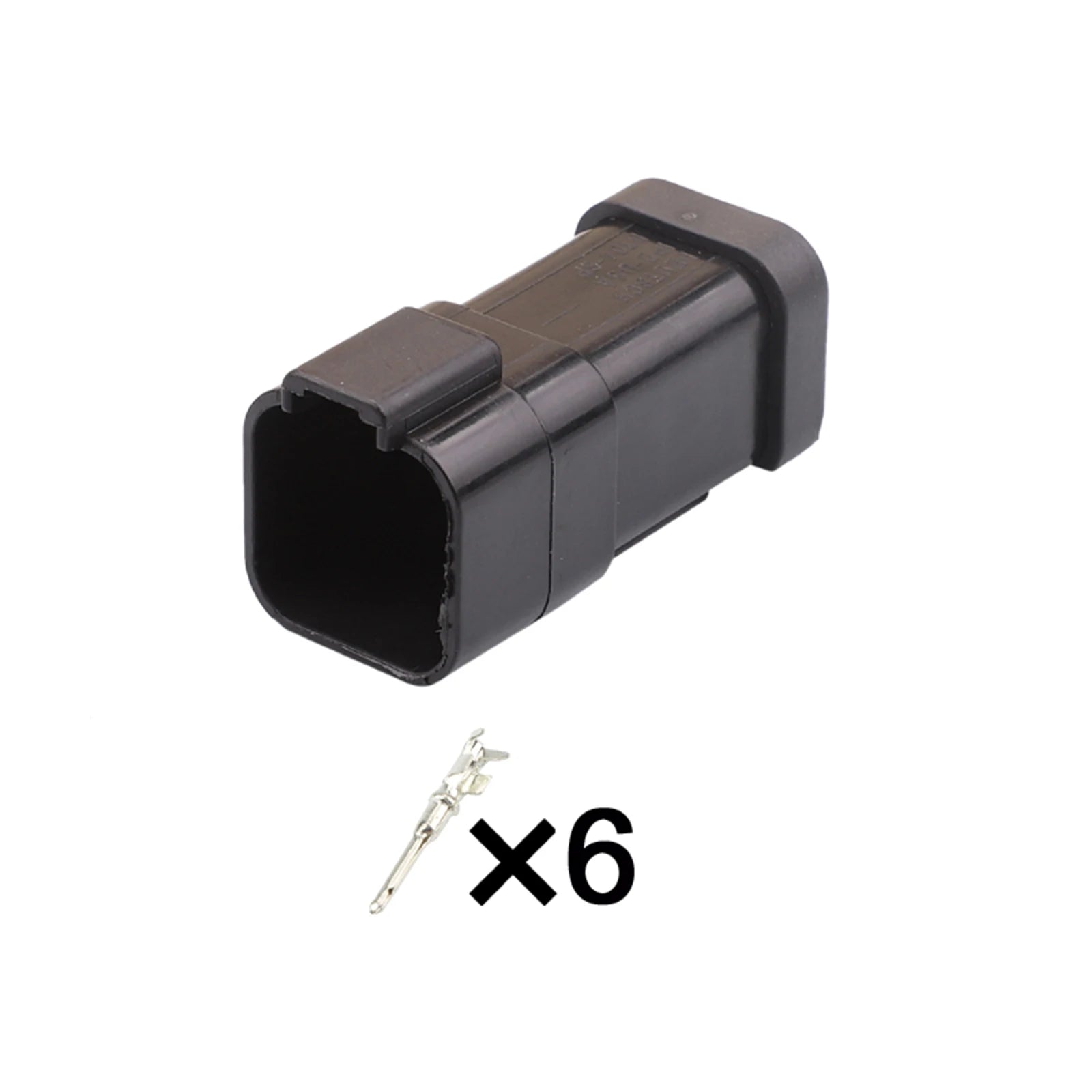 Deutsch 6-Pin Connector Waterproof 1.6mm Male Female Connector Auto Wiring Harness Cable Plug DT04-6P-C017 DT06-6S-C017