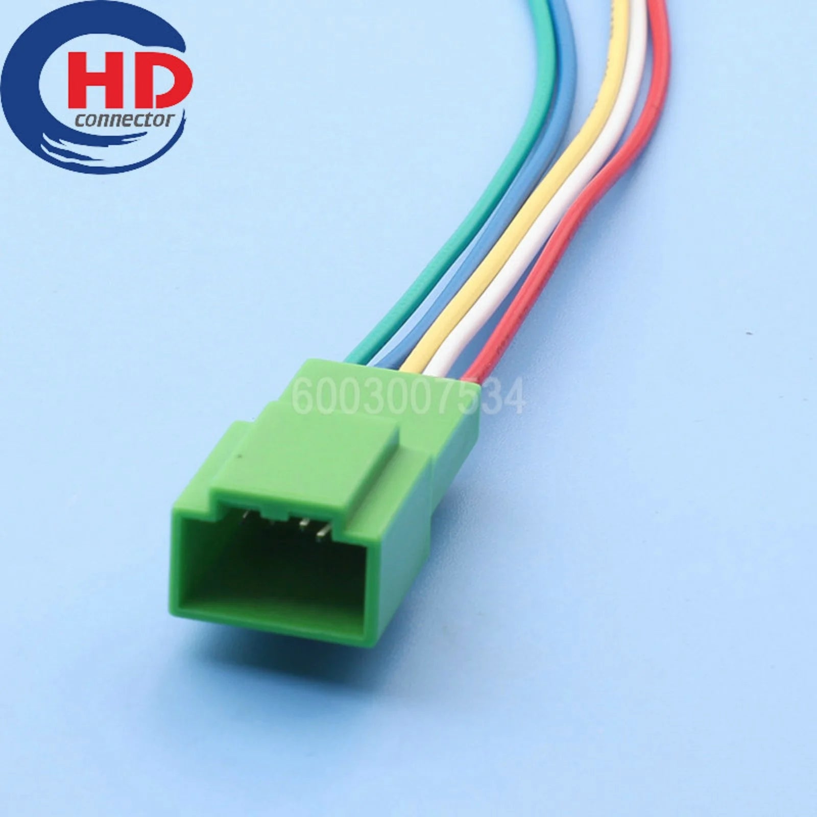 5 Pin Unsealed Original Male Car Plugs Electrical Green Auto Connector IL-AG5-5P-S3C1 for JAE