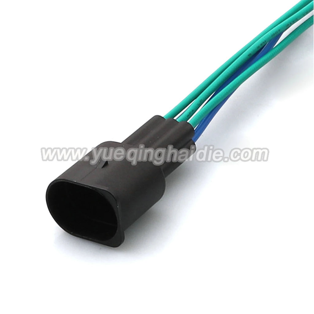 6 Pin Connector Waterproof 1.5mm Male Female Connector Automotive Wiring Harness Cable Socket for Audi 284716-3 284717-3