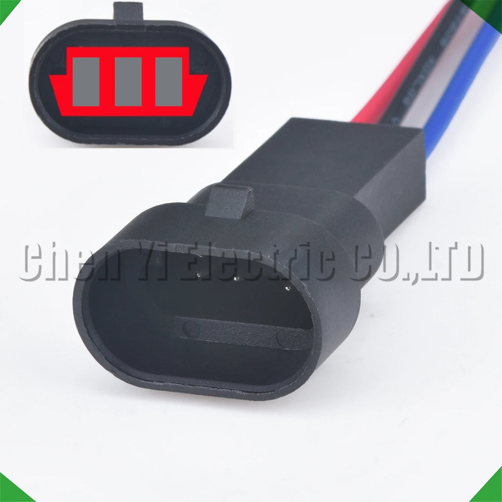 3-Pin Auto Connector Automotive Connectors intake pressure camshaft sensor ignition