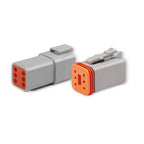 1Set Deutsch DT Series Multi-Pin Bundle (2P/3P/4P/6P/8P) | 22-16AWG Sealed Plug & Socket for Auto Electronics Upgrade DT04-2P