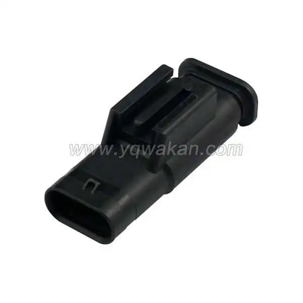 3pin female auto waterproof wiring electrical cable harness connector 1488991-1