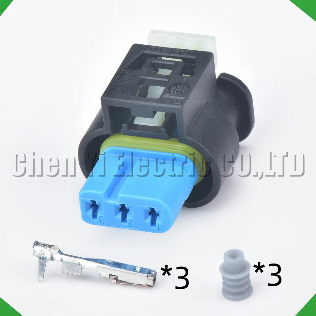 3 Pin Auto Connector reversing radar camshaft sensor Plug 805-121-522 805-121-523 805-1...