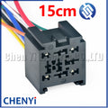 9 Pin（5B+4S）hybrid wire Automobile connector Fuse box relay socket Retrofit and install relay harness plug With pin 185403-2