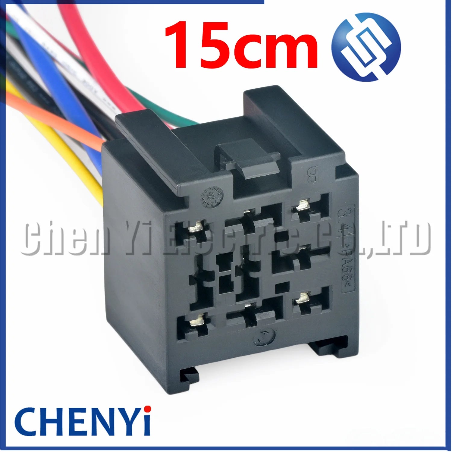 9 Pin（5B+4S）hybrid wire Automobile connector Fuse box relay socket Retrofit and install relay harness plug With pin 185403-2