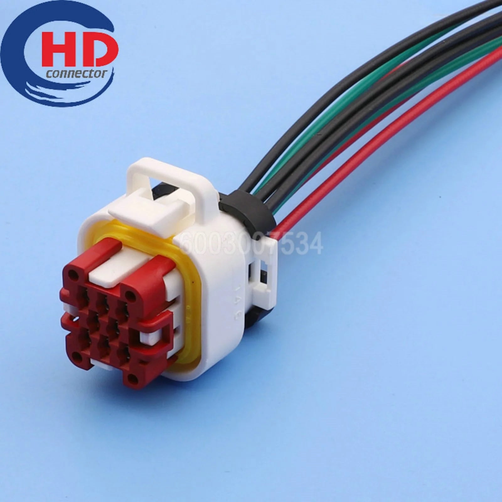 8 Pin Connector Waterproof 1.5mm Series Female Connector Motorcycle Electrical Harnesses Wiring Harness 776286-2