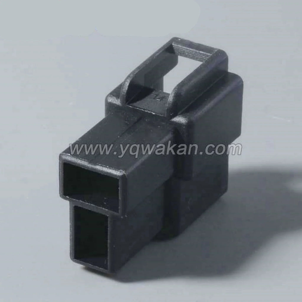 2PIN Automobile Connector 6.3mm Series Male Female Unsealed Connectors Wiring Harness Housing With Terminal