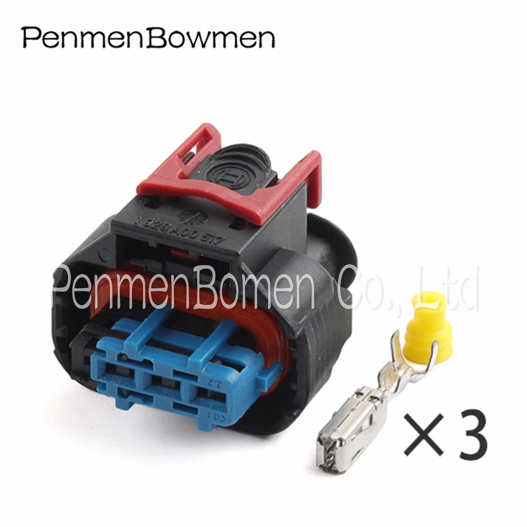 1 Set 2 3 4 Pin Auto End Domestic Waterproof Electrical Cable Connectors Female Wiring Harness Plug Plastic Shell