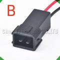 2-Pin Wire Harness Harness Automotive Waterproof Injector Connector Honda fuel injector