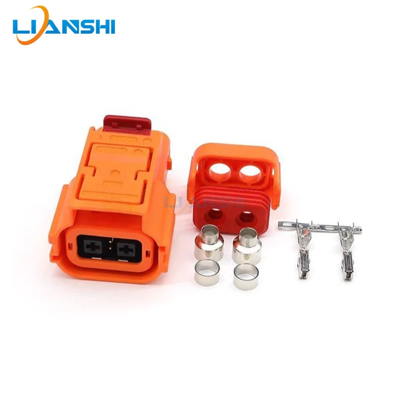 FHV201201TX-04S01K 2-hole new energy electric vehicle high-voltage connector X slot waterproof plug