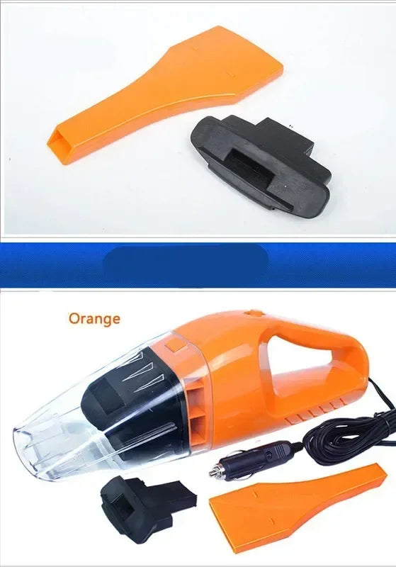 High-Suction 2-in-1 Wireless Car Vacuum Cleaner Wet/Dry Low Noise One-Click Dusting Rechargeable with Accessory Kit Accessories