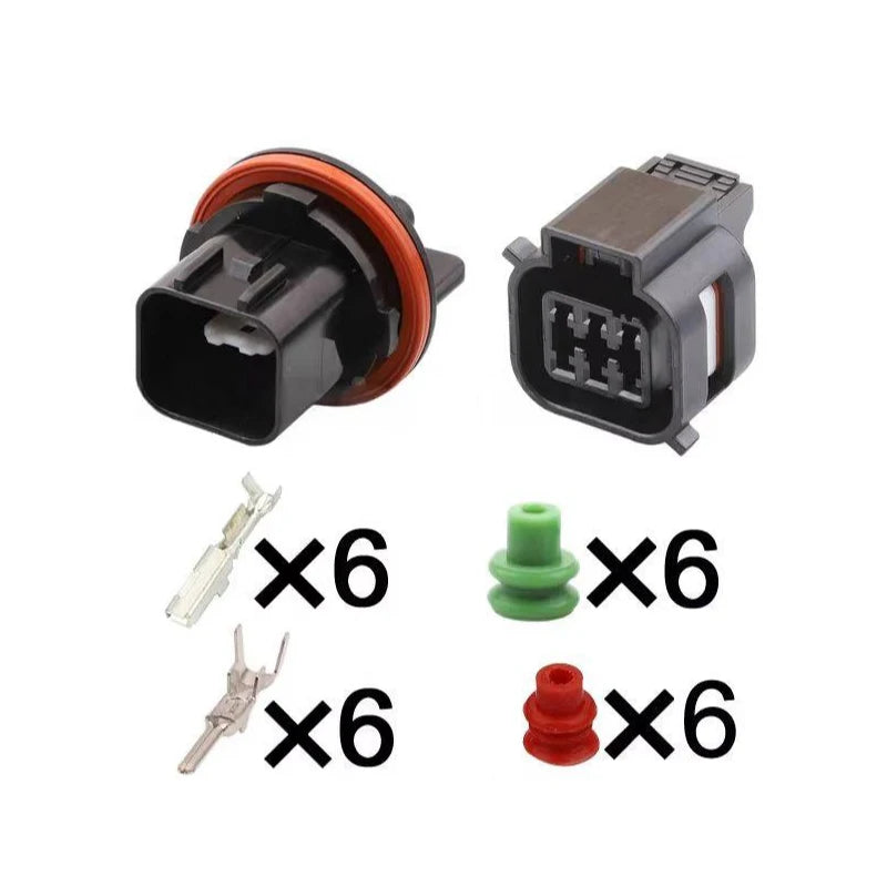 MG653863-5 MG643866 are suitable for 6-pin wiring harness plugs of Hyundai Kia automotive connectors