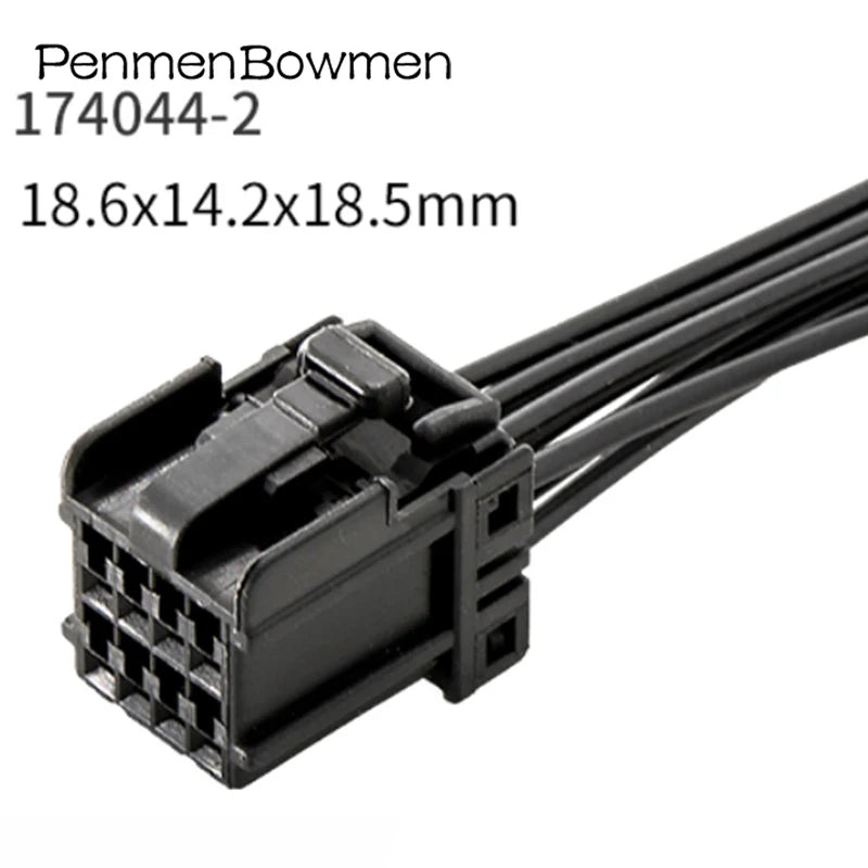 1 Set 6 8 12 16 20 Pin 1.2mm Sheathed Car Window Lifter Plug Connector Wire Harness 174047-2 174045-2