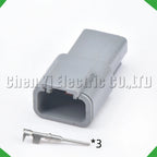 3-Pin Wire Harness Harness female Automotive waterproof connector Sealed Harness wires