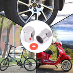 20/10Pcs Car Flat Head Valve Cap Universal Hexagonal Chrome Plated Dust Wheel Nozzle Decor Tyre Valve Stem Caps Auto Accessories