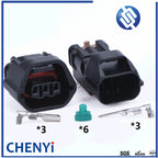 3 Pin 7283-8730-30 7182-8730-30 Wheel Speed Sensor Socket EVO Mivec Camshaft Sensor Plug For Hyundai Kia Nissan MG641234-5
