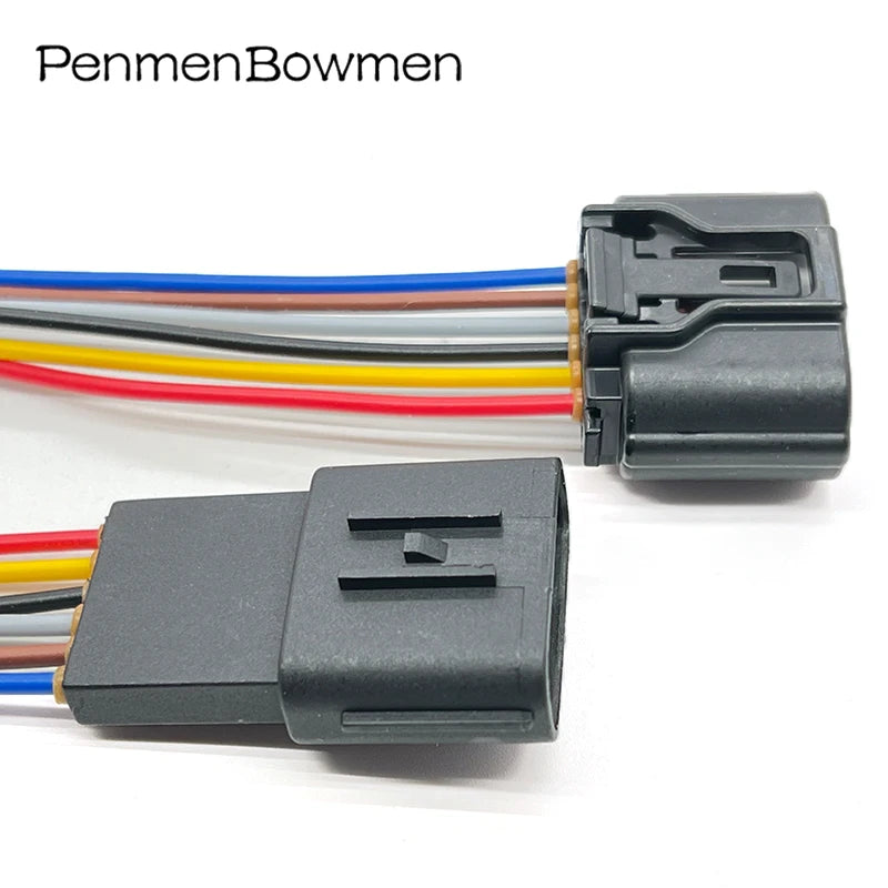 1 Set 6 Pin Auto Accelerator Pedal MAF Reversing Radar Electrical Connectors Wire Harness Plug For Toyota Subaru Mazda 6189-7100
