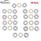 10Sets Thrust Ball Bearing F8-22M 7 F8 22m Inner Diameter 8mm Plane Planar Miniature Axial Ball Bearings