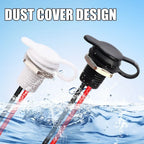 1/5/10PCS 2 Pin Type-C Female Socket USB C Connector Waterproof Jack Female Charging Port with Card Buckle Lock Board