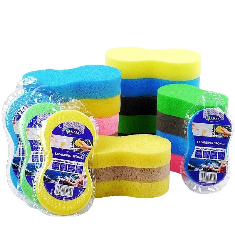 Car Wash Sponge Honeycomb Large Sponges High-density Car Washing Sponge Block Auto Detailing Foam Cleaning Tools Car Amagi