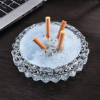 30pcs Car Plastic Ashtray Crystal Sand Water Soluble Smoke Sand with 6 Flavors for Instant Odor Removal and Easy Cleanup amagi