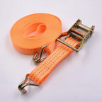 Adjustable Secure Tie-Down For Safe Luggage Transport Heavy-Duty Car And Truck Front Cargo Ratchet Strap With Metal Buckle