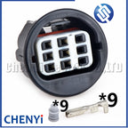 9 Pin Auto waterproof connector Transmission gearbox gear Shift Valve harness Plug 7283-8090-30 For Mazda 3 6 CX-7 Atenza CX-4