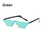 8 Bit Thug Life Sunglasses Pixelated Men Women Brand Party Eyeglasses Mosaic UV400 Vintage Eyewear Unisex Gift Toy Glasses Amagi