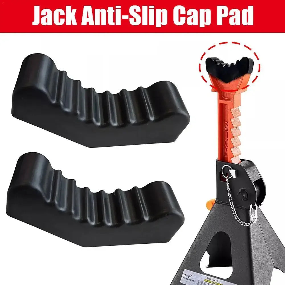 Car Slotted Lift Jack Stand Rubber Pad Floor Adapter Frame Rail Pinch Lifting Universal Repair Tools Safety Grip Pads 3Ton Amagi