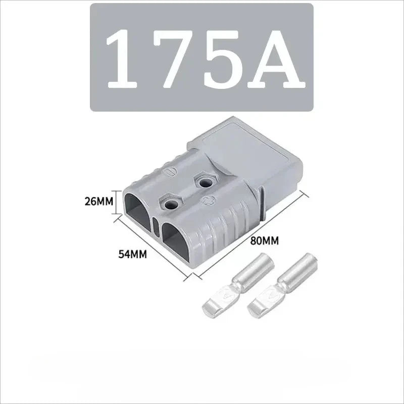 2PCS 50A 120A 175A 350A Battery Connector Plug 600V Quick Connect Disconnect Winch Trailer Forklift Wire Harness Power Cable Kit