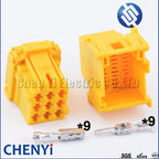 9 Pin/way Automobile power amplifier Connector Automotive Audio Amplifier Plug Wiring Harness Socket 8-968971-1 1-967626-1