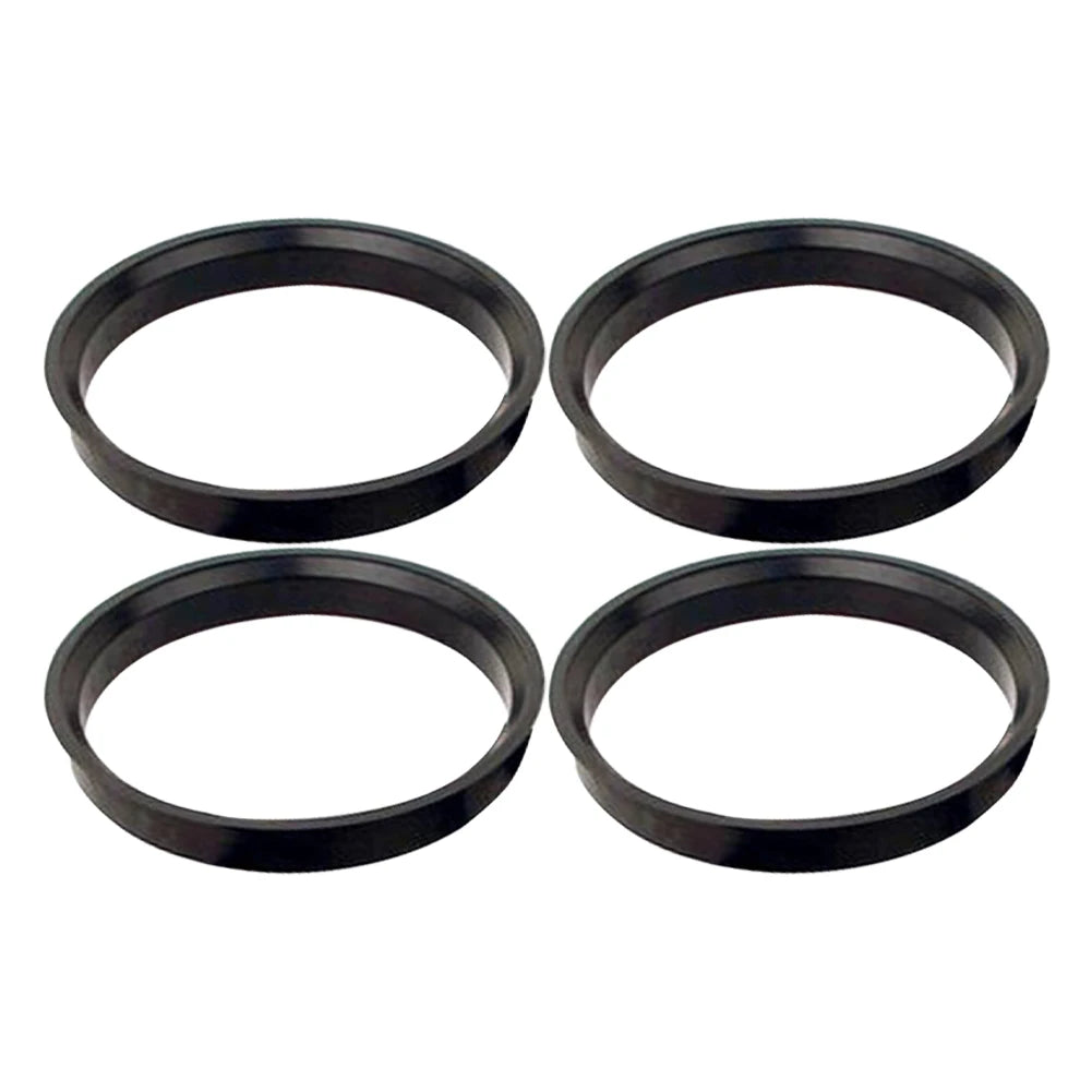 4Pcs Automotive Car Plastic Wheel Hub Centering Rings 74.1 X 72.6 Mm For BMW Wheel Bore Center Spacer Black Hubrings Bore