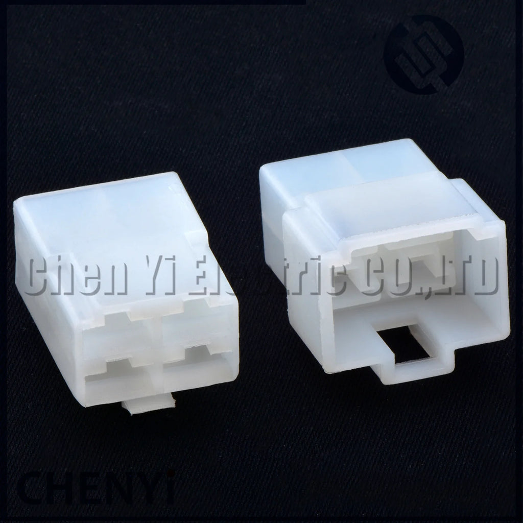 4 Pin 6.3 mm series male or female Automotive connector Motorcycle harness plug With pins