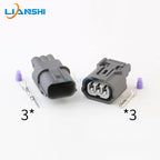 6189-0968 Grey lower slot is suitable for Honda daytime running light headlight width indicator light 3P wiring harness plug