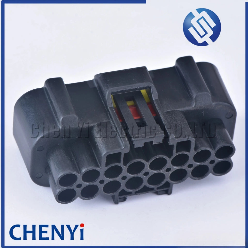 16 Pin male female 2.3mm series automotive waterproof plug FW-C-E16F wire cable harness connector socket FW-C-E16F-B FW-L-D16F-Y